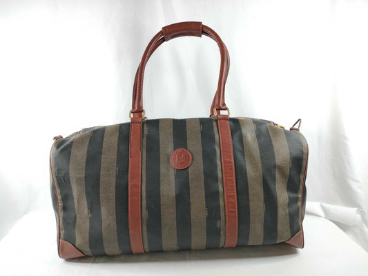 FENDI Pecan Boston Bag, Brown