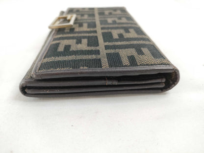 FENDI Zucca pattern FENDI Zucca long wallet