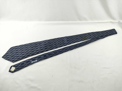 HERMES Hermes Tie Navy/With Tag Other Accessories
