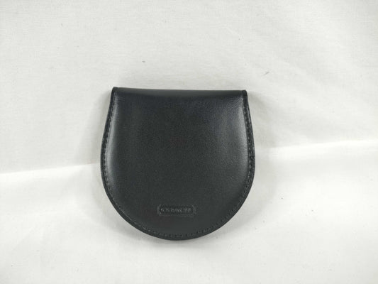 COACH COACH coin case leather black coin case