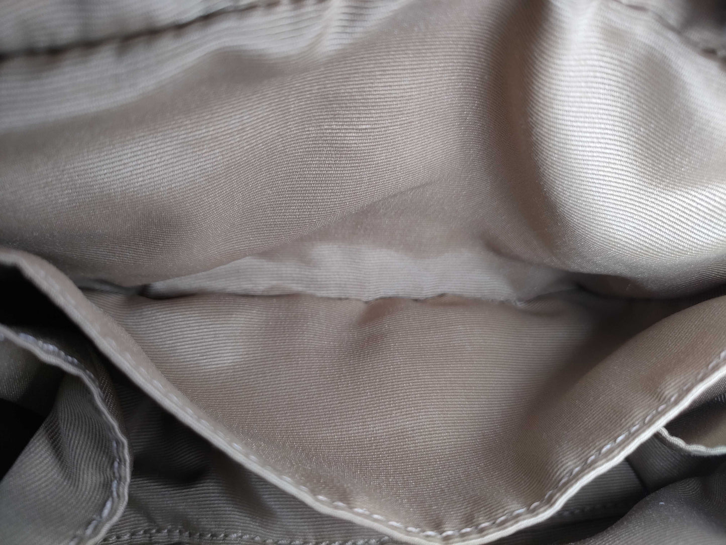 COACH Signature Pouch, Beige/White Canvas Pouch