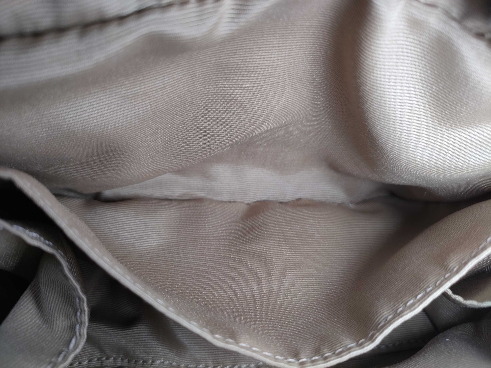 COACH Signature Pouch, Beige/White Canvas Pouch