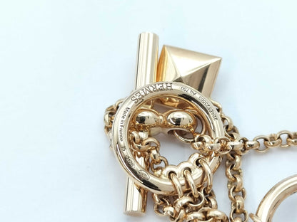 HERMES Clou de H #15 PG Au750 19.2g Bracelet/Bangle 