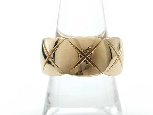 CHANEL Coco Crush T61 PG Au750 12.6g Ring 