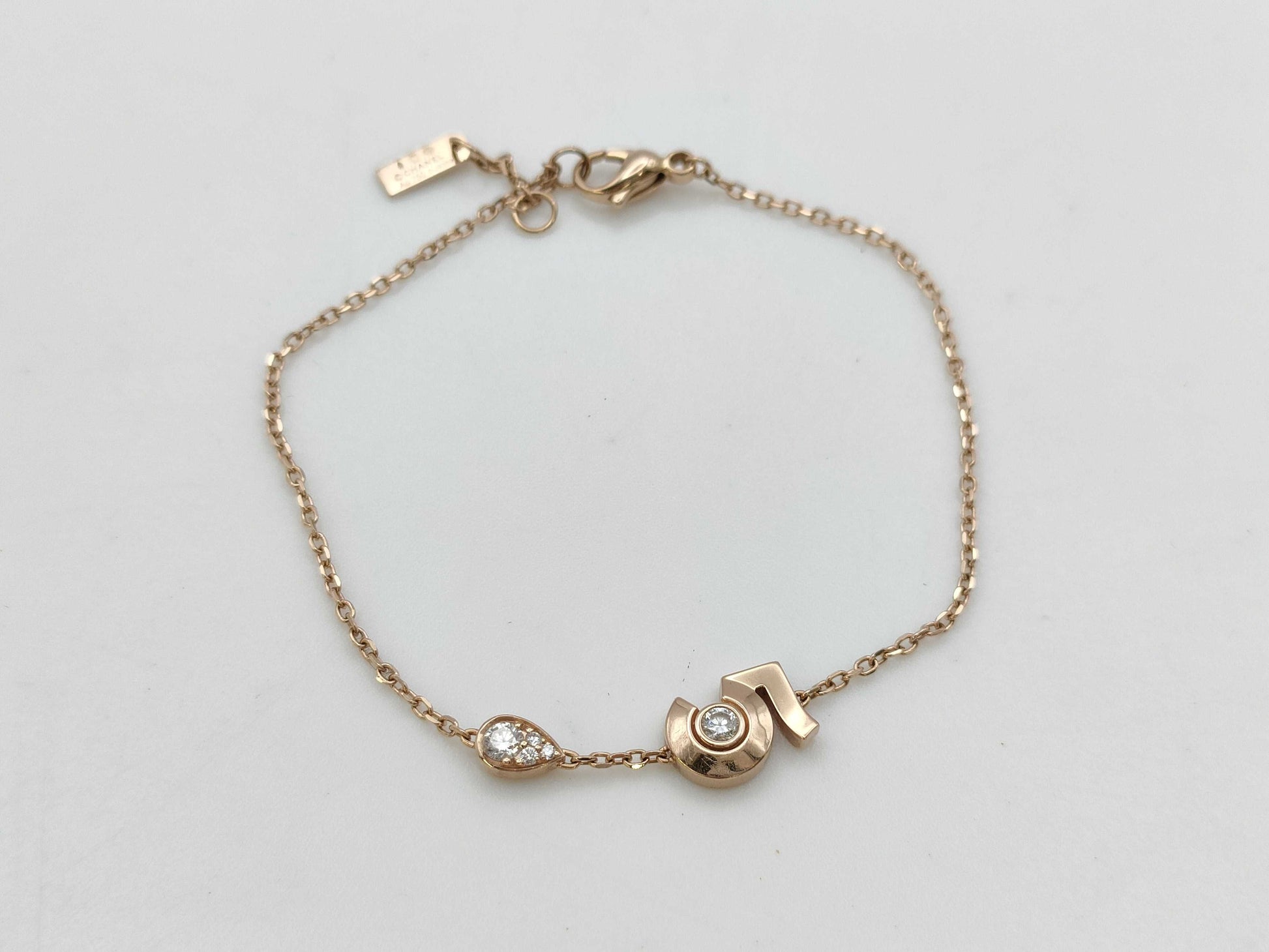 CHANEL Extra N5 PG Au750 3.0g Bracelet/Bangle 