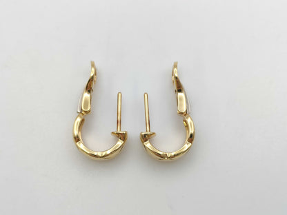 CHANEL Coco Crush YG Au750 6.1g Earrings 