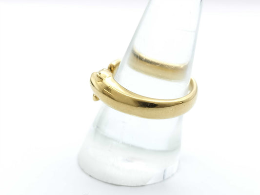 Cartier Panthère #58 Colored Stone Yellow Gold Au750 11.6g Ring 