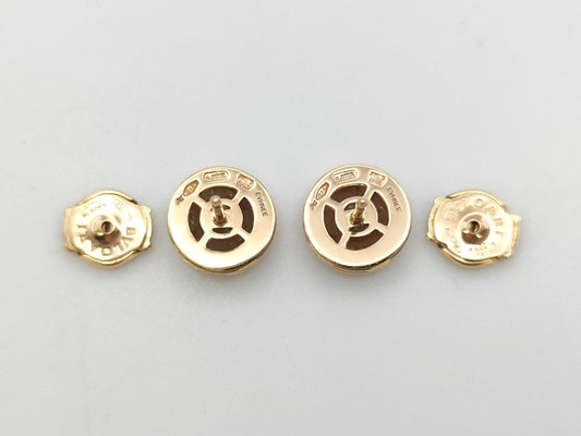 BVLGARI BB Diamond PG Au750 4.8g Earrings 
