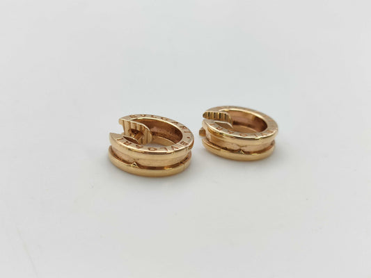 BVLGARI B.zero1 PG Au750 8.4g Earrings 