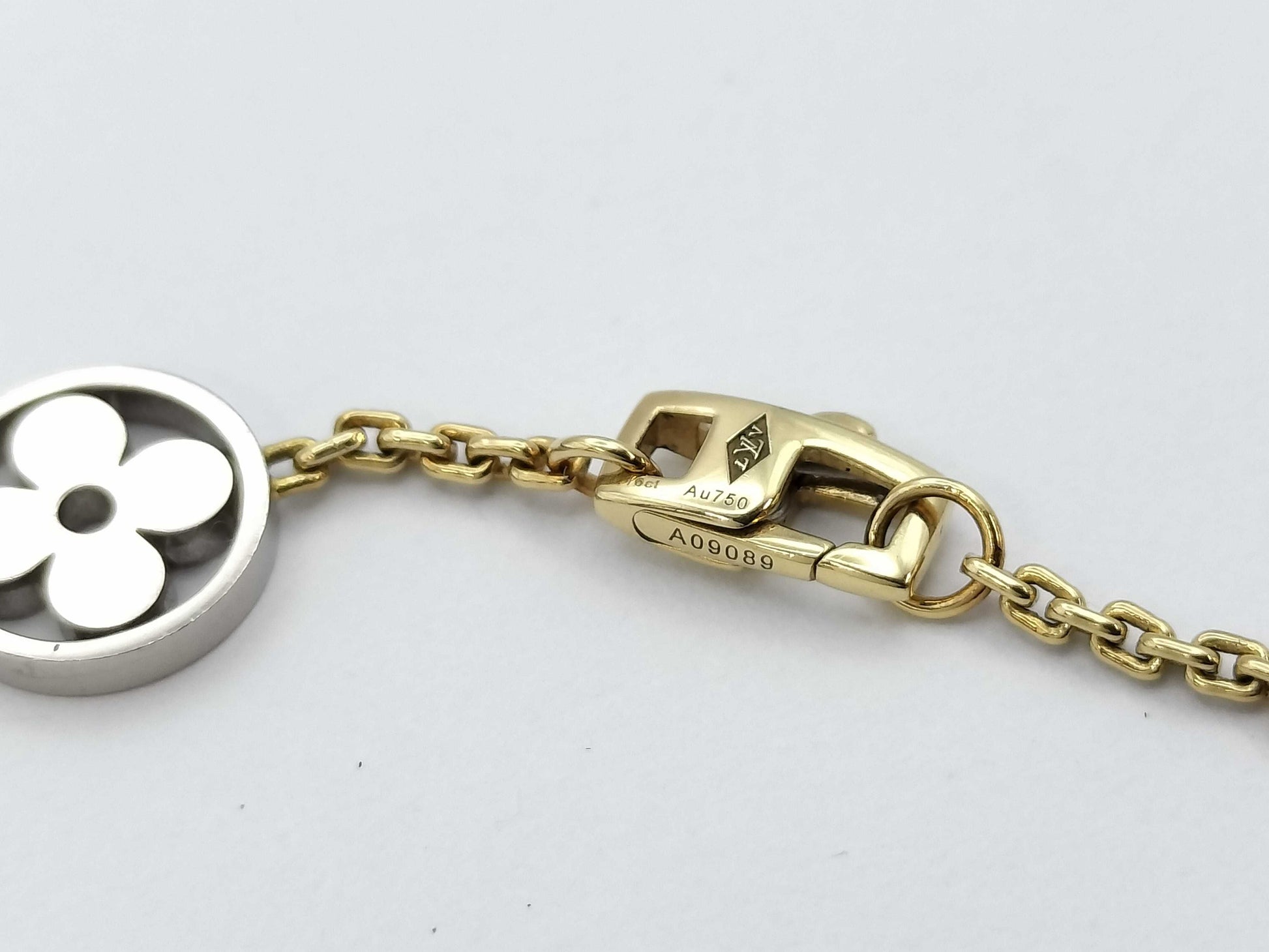 LOUIS VUITTON Idylle Bracelet Diamond Au750 7.4g Bracelet/Bangle 