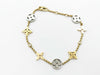 LOUIS VUITTON Idylle Bracelet Diamond Au750 7.4g Bracelet/Bangle 