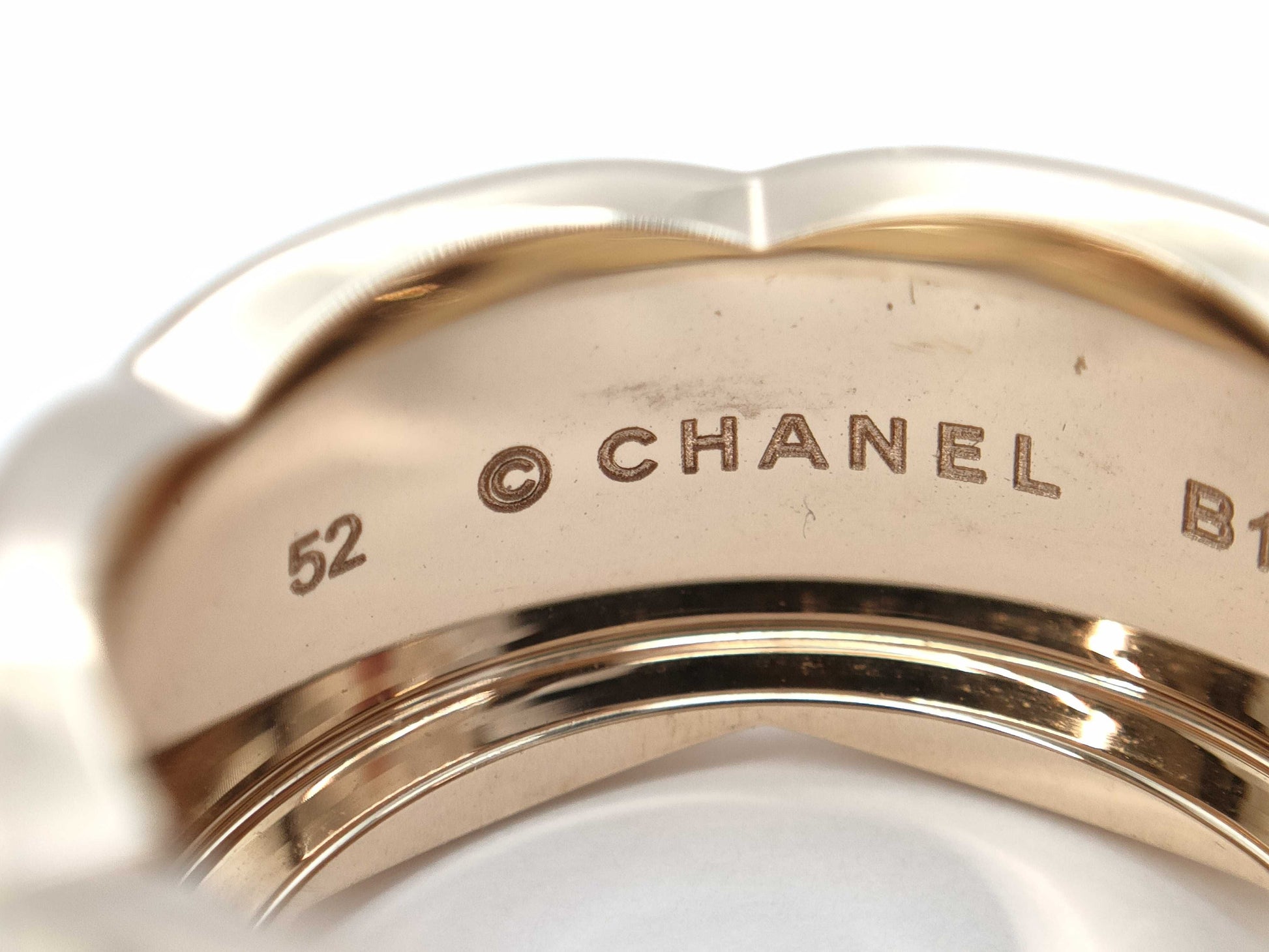 CHANEL Coco Crush T52 PG Au750 11.5g Ring 