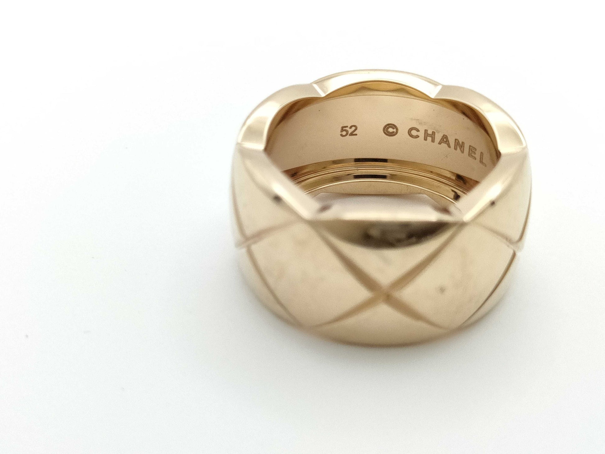 CHANEL Coco Crush T52 PG Au750 11.5g Ring 