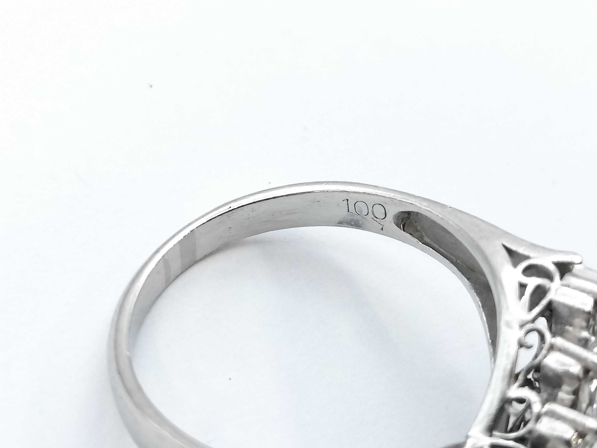 D1.00ct PT900 6.0g Ring 