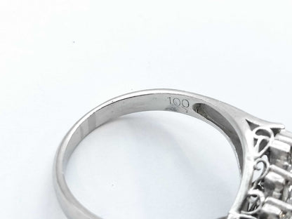 D1.00ct PT900 6.0g Ring 