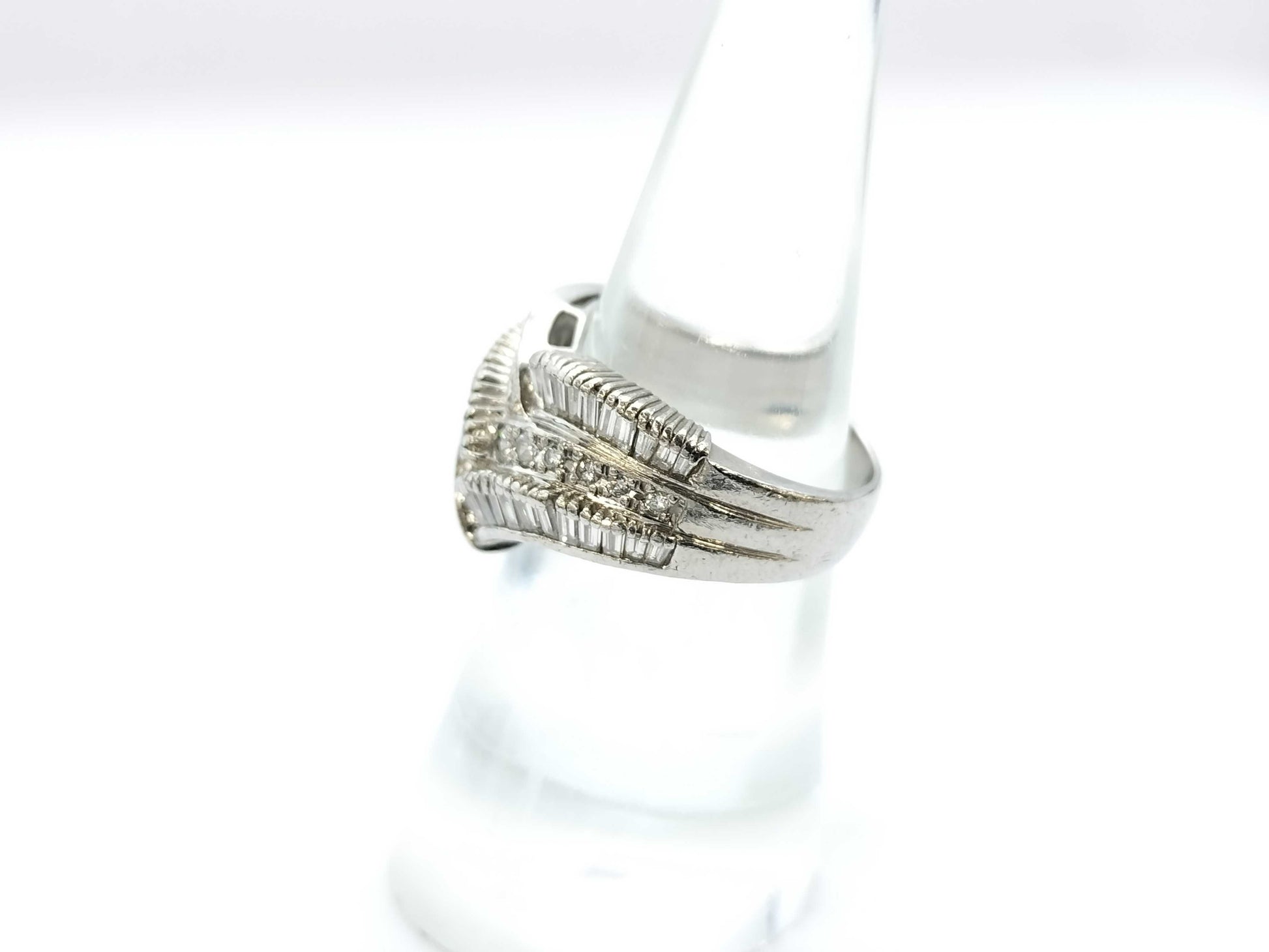 D1.00ct PT900 9.9g Ring 