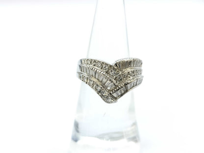 D1.00ct PT900 9.9g Ring 