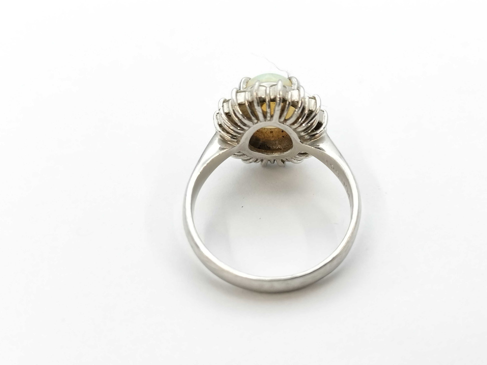 OP1.23ct D0.43ct PT900 6.2g Ring 