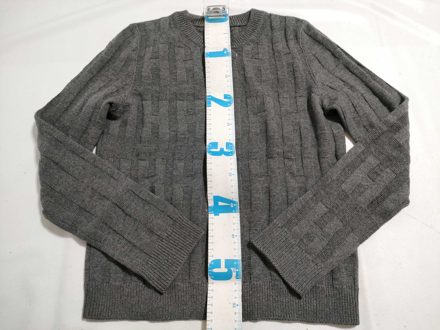 HERMES H Motif Wool Knit Sweater Top