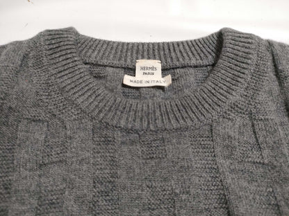 HERMES H Motif Wool Knit Sweater Top