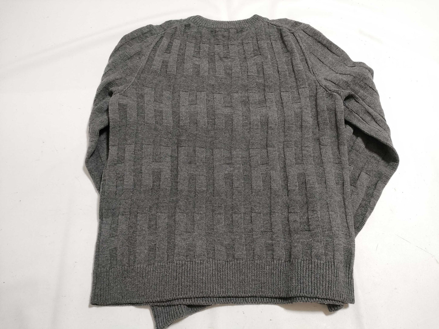 HERMES H Motif Wool Knit Sweater Top