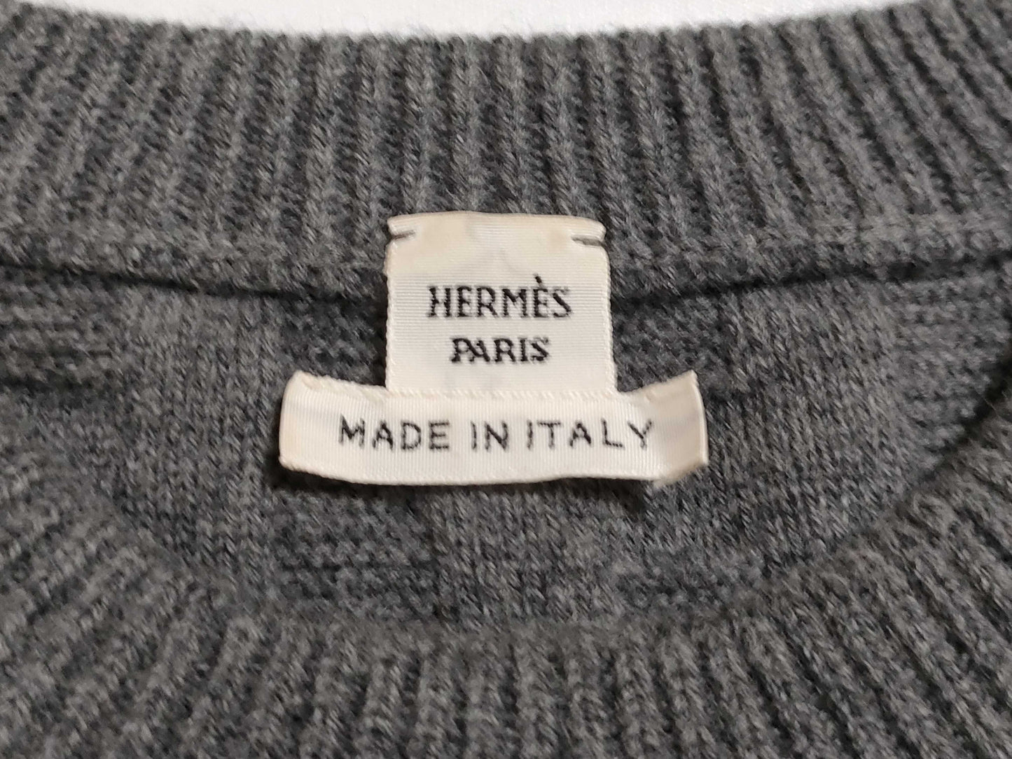 HERMES H Motif Wool Knit Sweater Top