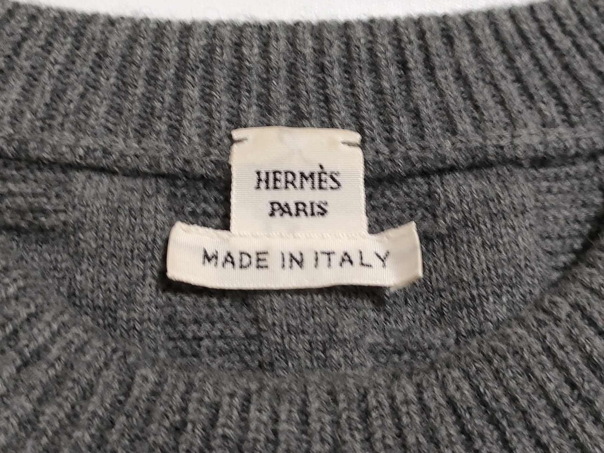 HERMES H Motif Wool Knit Sweater Top