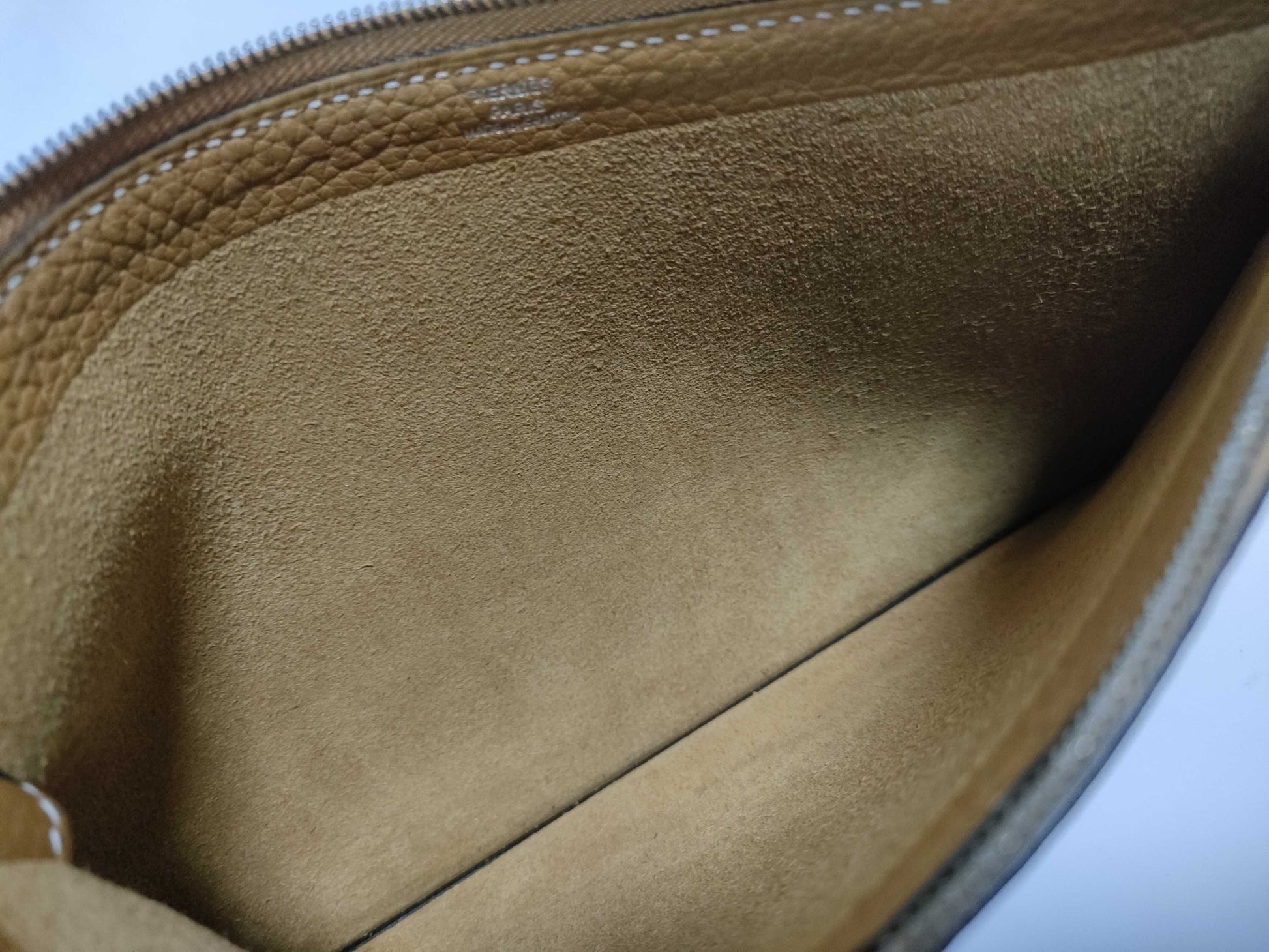 HERMES Caba Vertige 24 Togo Pouch Second Bag Clutch Bag Second Bag