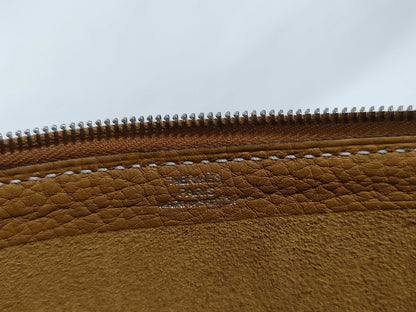 HERMES Caba Vertige 24 Togo Pouch Second Bag Clutch Bag Second Bag
