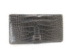 HERMES [Stamped] □E Bearn Hermès □E Stamped Bearn Classic Alligator Wallet
