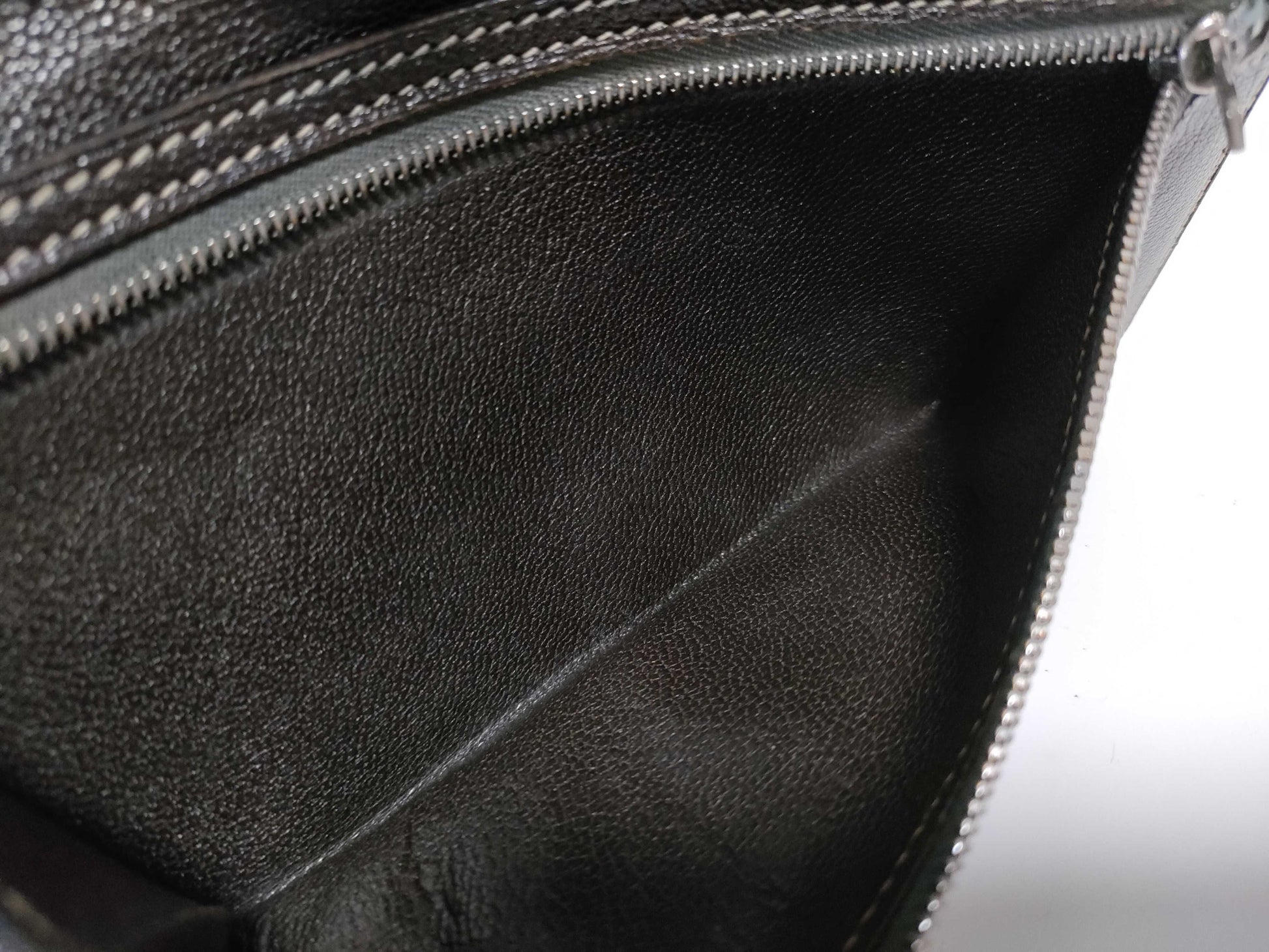 HERMES [Stamped] □E Bearn Hermès □E Stamped Bearn Classic Alligator Wallet