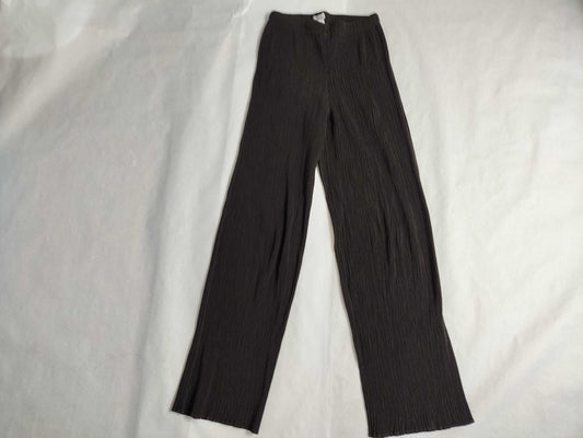 ISSEY MIYAKE Pleated Straight Pants IM80-FF905 Brown S Pants