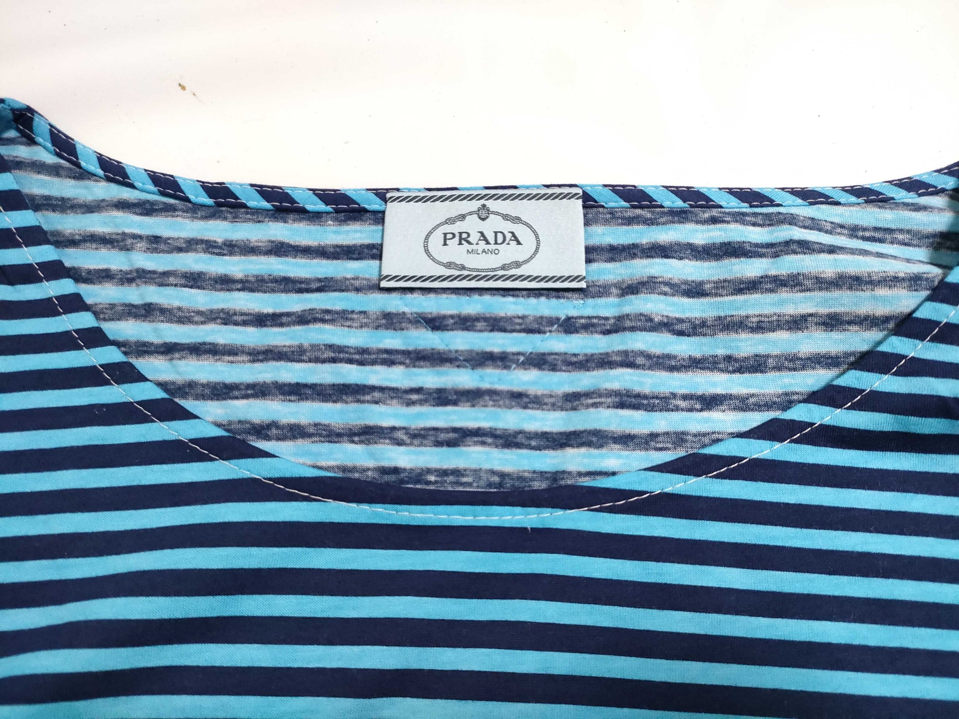 PRADA Prada Striped T-shirt, Cut and Sewn, XS T-shirt