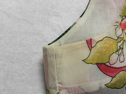 HERMES Silk Vest Sleeveless Blouse Top
