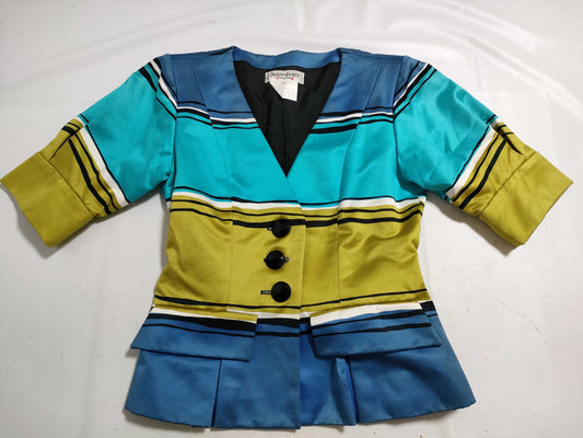 SAINT LAURENT Rive Gauche Short Sleeve Jacket