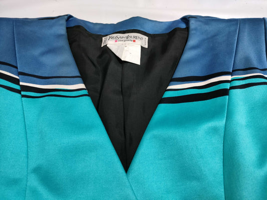 SAINT LAURENT Rive Gauche Short Sleeve Jacket