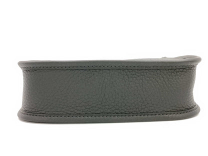 HERMES Evelyn TPM W Stamp Taurillon Clemence Leather Shoulder Bag with Short Strap Noir and Gold Hardware