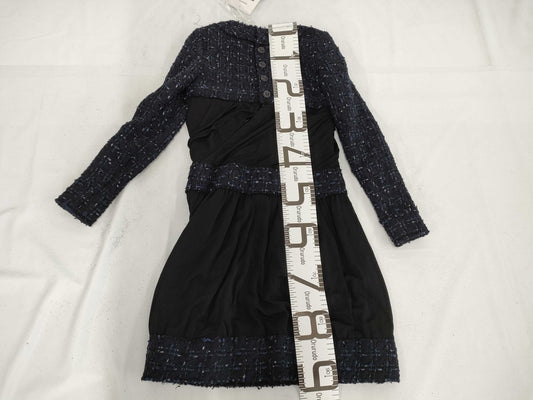 CHANEL Chanel 16B Coco Mark Tweed Dress P54583 Coat