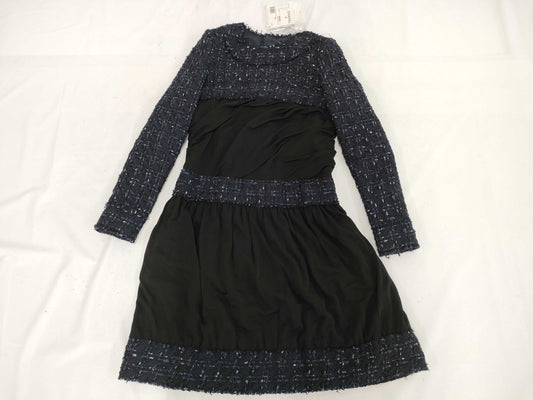 CHANEL Chanel 16B Coco Mark Tweed Dress P54583 Coat