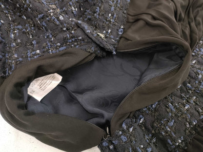 CHANEL Chanel 16B Coco Mark Tweed Dress P54583 Coat