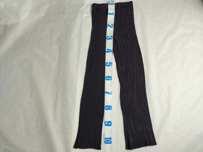 ISSEY MIYAKE Pleated Straight Pants IM71-FF613 Purple L Pants