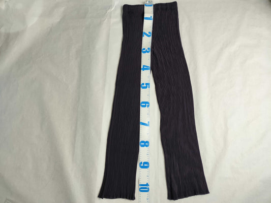ISSEY MIYAKE Pleated Straight Pants IM71-FF613 Purple L Pants
