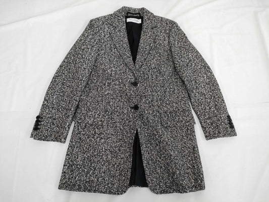 MaxMara 23AW OVALE Wool Chesterfield Coat Long Jacket Size 40