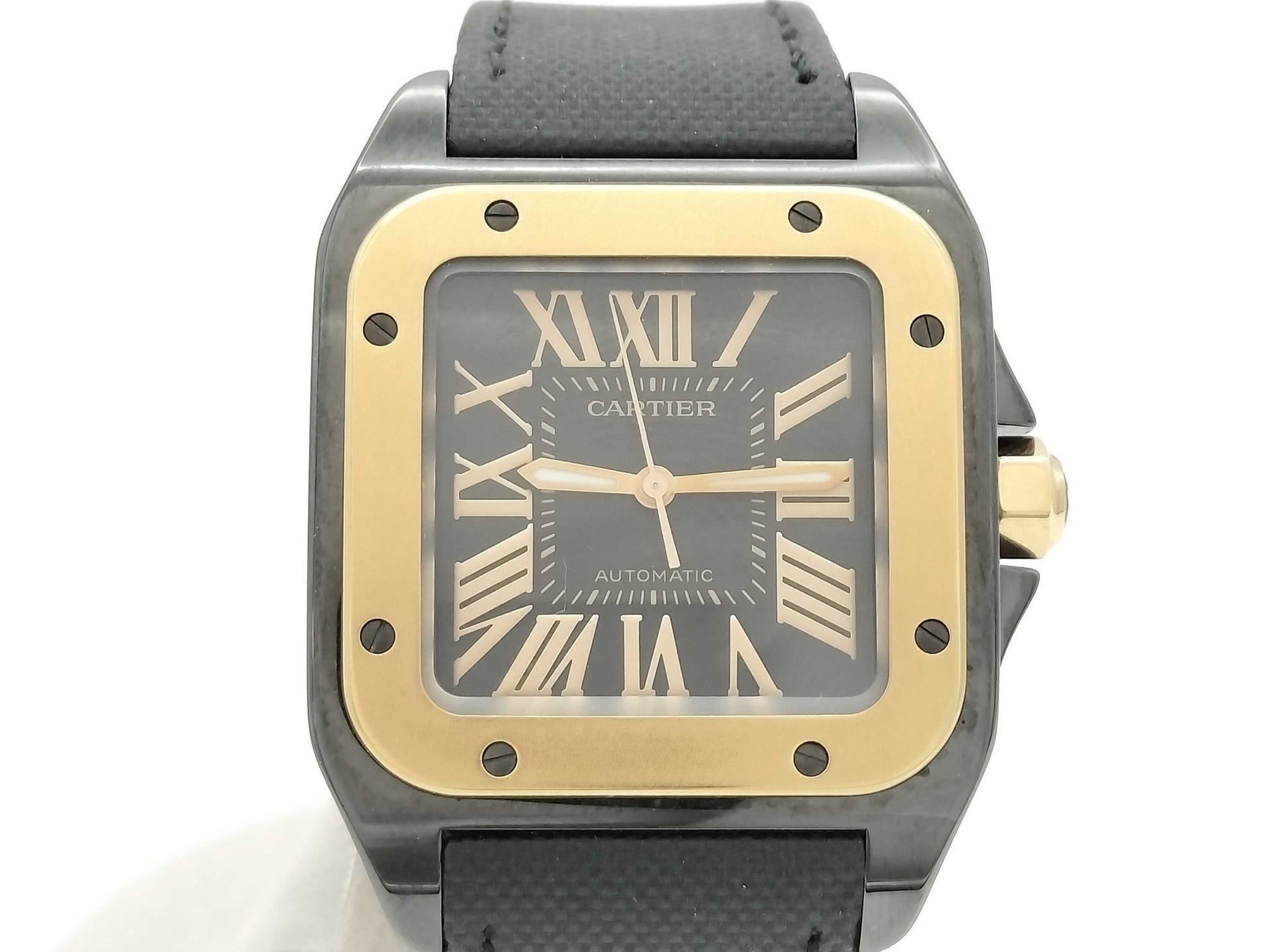 Cartier Santos 100 W2020007 2878180485PX Automatic Boys' Watch