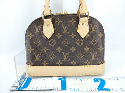 LOUIS VUITTON RFID Verified, Serial Number Unconfirmed, Monogram LV Monogram Alma BB M46990 Handbag