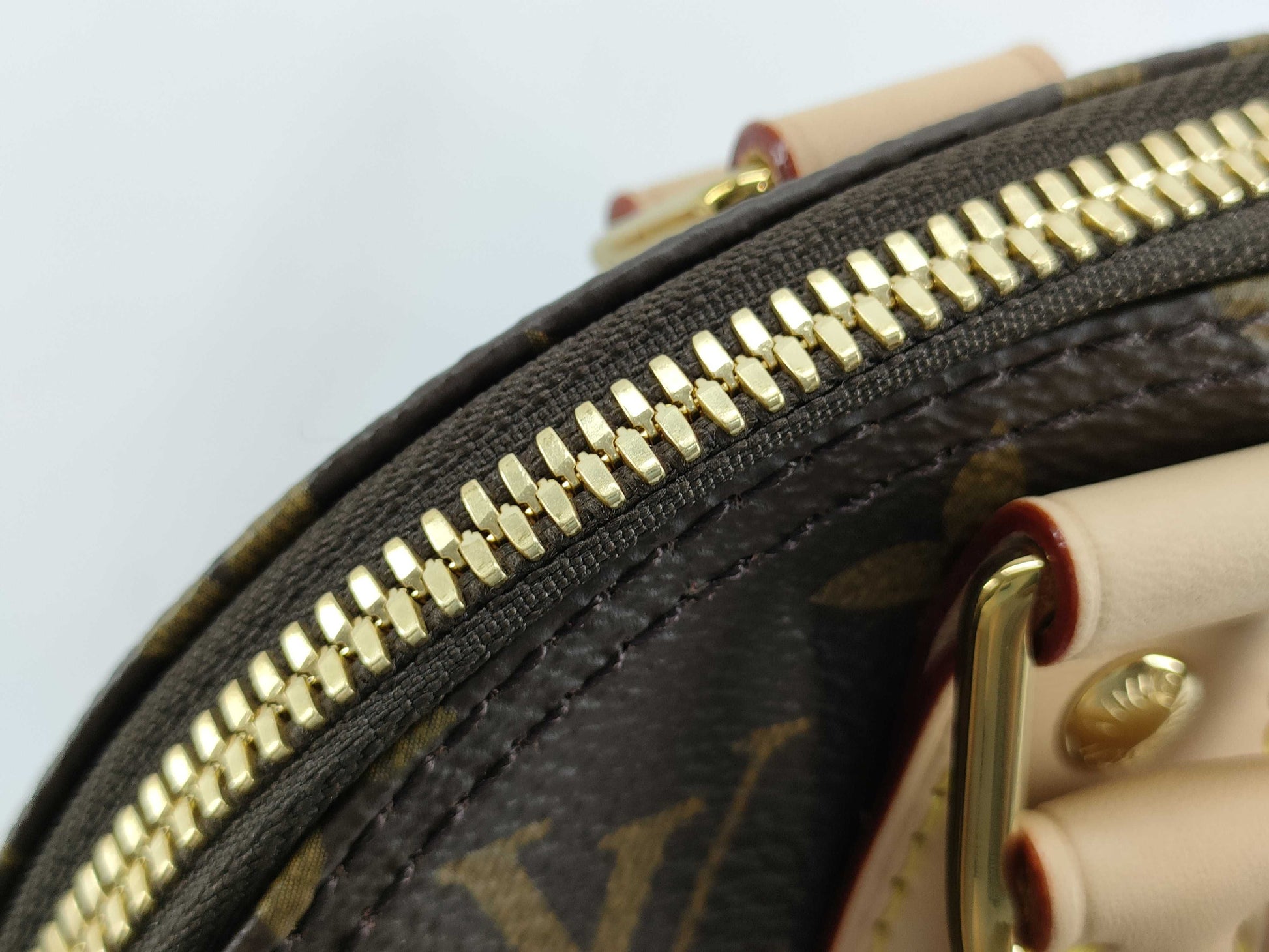 LOUIS VUITTON RFID Verified, Serial Number Unconfirmed, Monogram LV Monogram Alma BB M46990 Handbag