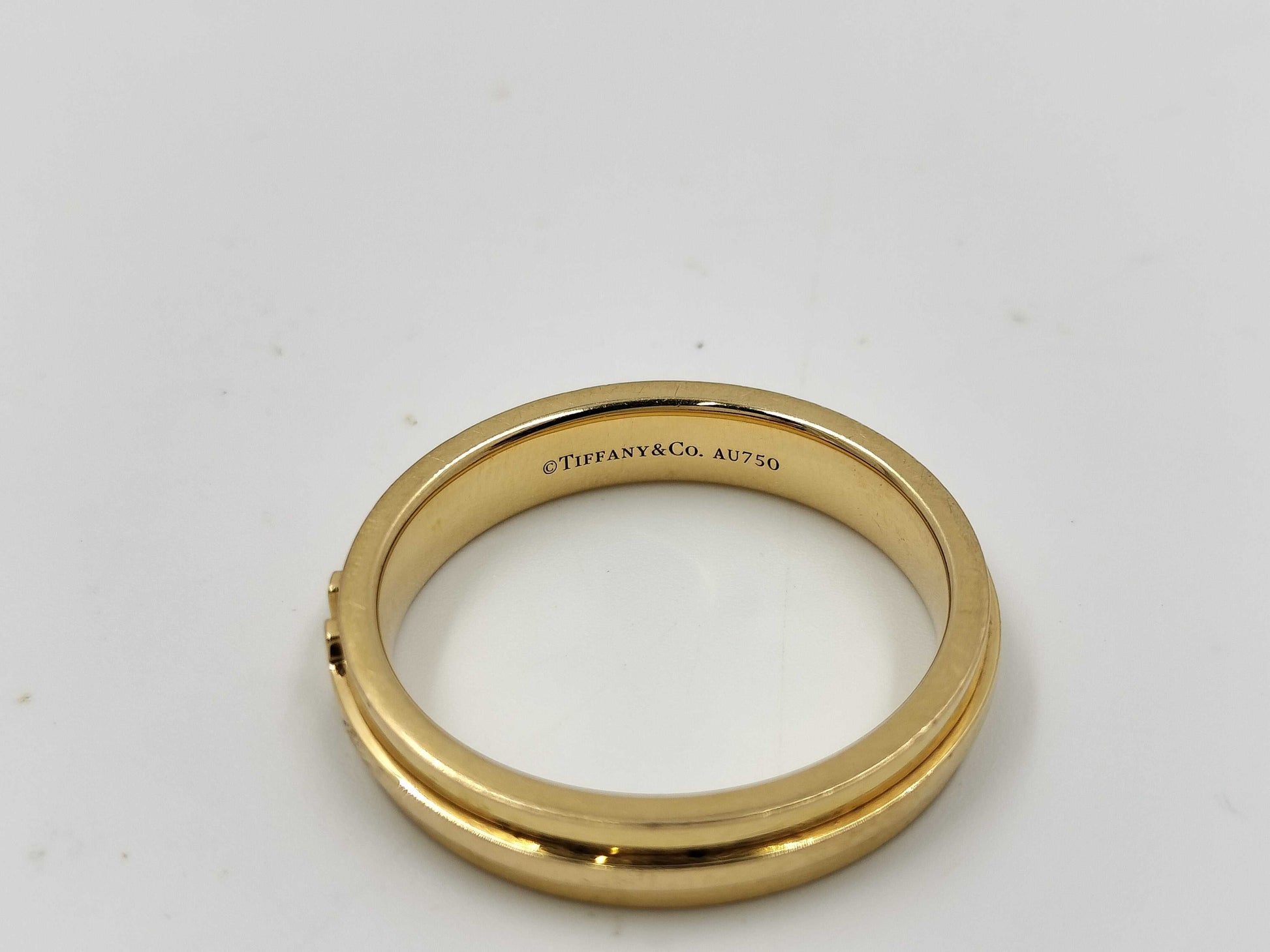 Tiffany & Co. T TWO Au750 8.6g Ring 