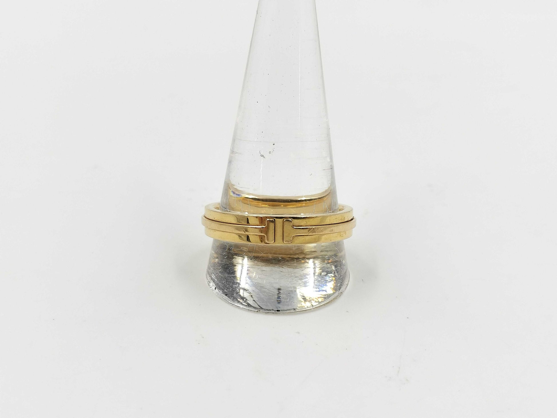 Tiffany & Co. T TWO Au750 8.6g Ring 