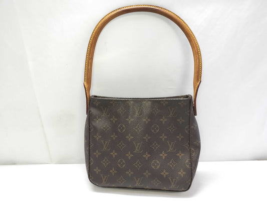 LOUIS VUITTON Monogram Louis Vuitton M51146 Looping MM FL0032 Monogram Shoulder Bag Handbag Shoulder Bag