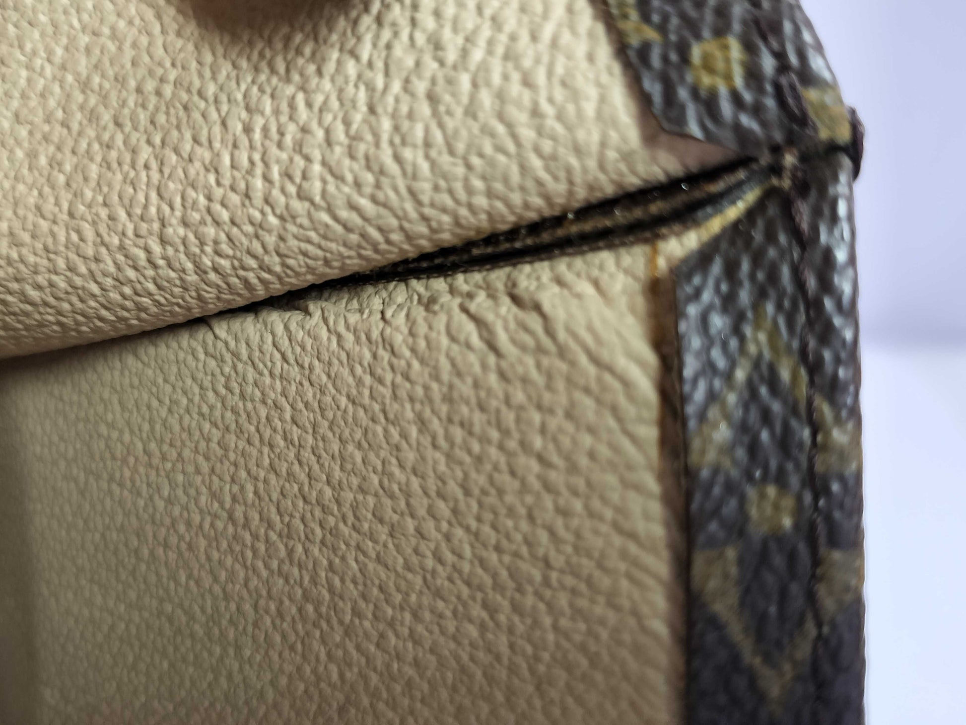 LOUIS VUITTON Monogram Louis Vuitton M51140 Sac Plat MI0042 Monogram Tote Bag